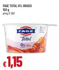 Fage - Total 0% Grassi