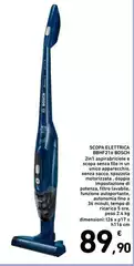 Bosch - Scopa Elettrica Bib7216