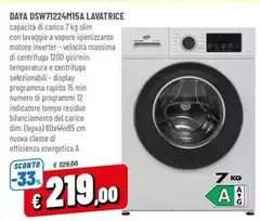 Daya - DSW71224M15A Lavatrice