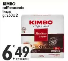Kimbo - Caffè Macinato Fresco