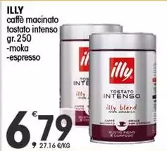 Illy - Caffè Macinato Tostato Intenso