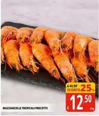 Mazzancolle Tropicali Precotte
