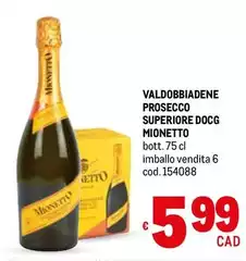 Mionetto - Valdobbiadene Prosecco Superiore DOCG