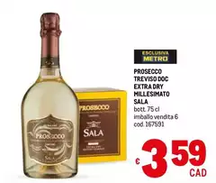 Millesimato - Prosecco Treviso DOC Extra Dry