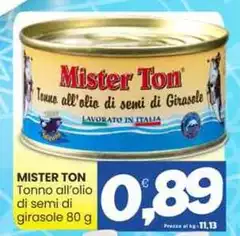 Semi - Tonno All'olio Di  Di Girasole