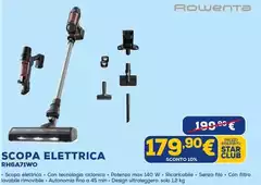 Rowenta - Scopa Elettrica RH6AZTWO