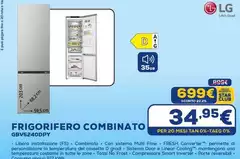 LG - Frigorifero Combinato GBV5240DDYY