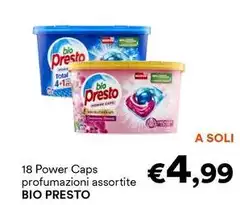 Bio Presto - 18 Power Caps