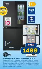 LG - GMV8OEPDE Frigorifero 4 Porte