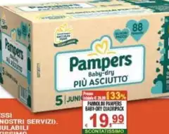 Pampers - Baby-Dry Più Asciutto