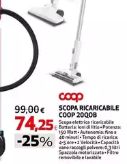 Coop - Scopa Ricaricabile COOP 20QOB