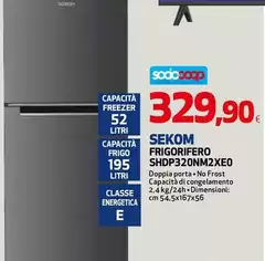 Sekom - Frigorifero SHDP320NMM2XEO