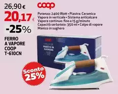Coop - Ferro A Vapore T-610cn