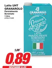 Granarolo - Latte UHT Parzialmente Scremato