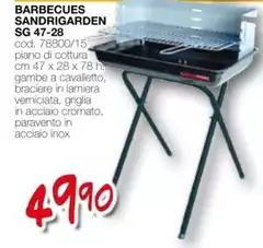Barbecues Sandrigarden SG 47-28
