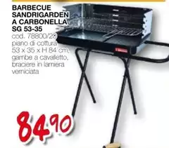 Barbecue Sandrigarden A Carbonella SG 53-35