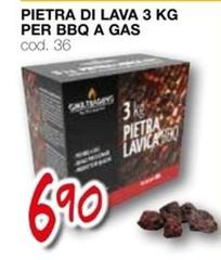 Pietra - Di Lava 3 Kg Per Bbq A Gas