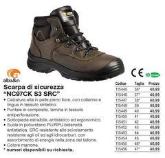 Scarpa Di Sicurezza "NC97CK S3 SRC"