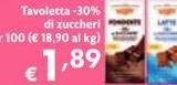 Novi - Tavoletta -30% Di Zuccheri