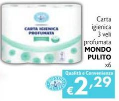 Mondo Pulito - Carta Igienica 