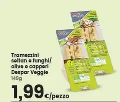 Despar - Tramezzini Seitan E Funghi/ Olive E Capperi