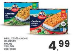 Findus - Merluzzo/Salmone Gratinati