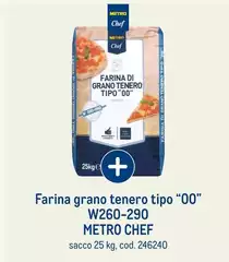 Metro chef - Farina Grano Tenero Tipo "00" W260-290