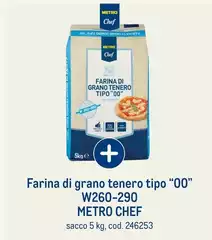 Metro chef - Farina Di Grano Tenero Tipo "00" W260-290