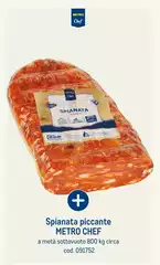 Metro chef - Spianata Piccante