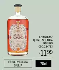 Nonino - Amaro 35° Quintessentia