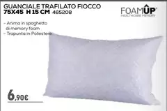 Fiocco - Guanciale Trafilato  75x45 H 15 Cm