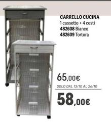 Tortora - Carrello Cucina