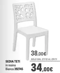 Solo - Sedia Teti