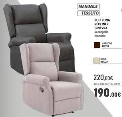 Solo - Poltrona Recliner