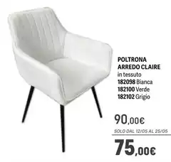 Solo - Poltrona Claredo