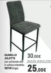 Solo - Sgabello Juliette