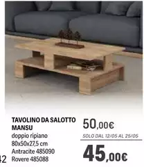 Solo - Tavolino Da Salotto