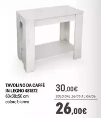 Solo - Tavolino Da Caffè In Legno 481872