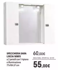 sara - Specchiera Sara Liscia 169815