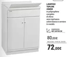 Sifone - Lavatoio Topline 436050