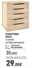 Solo - Cassettiera 412734