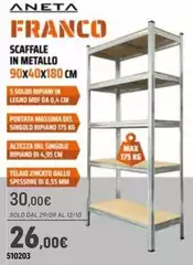 Max - Scaffale In Metallo