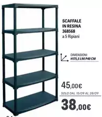 Solo - Scaffale In Resina 36868