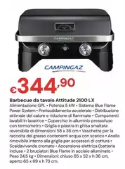 Campingaz - Barbecue Da Tavolo Attitude 2100 Lx