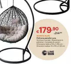 Poltrona Pensile Luna