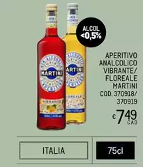 Martini - Aperitivo Analcolico Vibrante/ Floreale