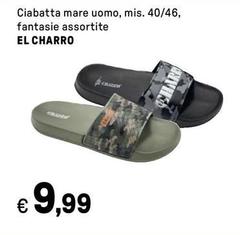 El Charro - Ciabatta Mare Uomo,