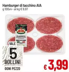 Aia - Hamburger Di Tacchino