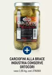 Ortocori - Carciofini Alla Brace Industriala Conserve