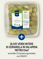 Metro chef - Olive Verdi Intere Di Cerignola In Salamoia Metro chef - Olive Verdi Intere Di Cerignola In Salamoia